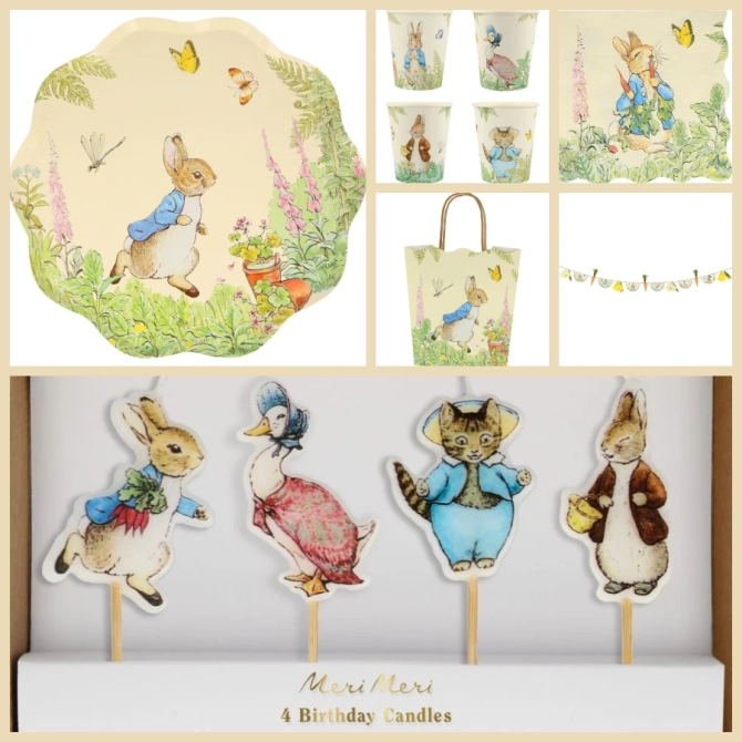 Maxi Bo�te � F�te Pierre Lapin Dans le Jardin 