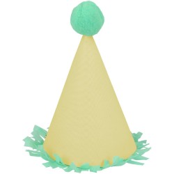8 Mini Chapeaux Festifs avec Pompon La Parade des Animaux. n2