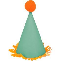 8 Mini Chapeaux Festifs avec Pompon La Parade des Animaux. n4