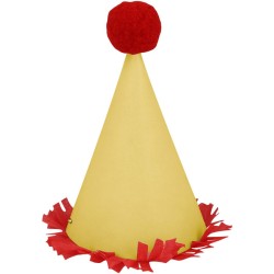 8 Mini Chapeaux Festifs avec Pompon La Parade des Animaux. n5