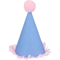 8 Mini Chapeaux Festifs avec Pompon La Parade des Animaux. n8