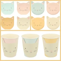 Boîte à Fête Chat Pastel