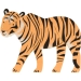 16 Serviettes Animaux Sauvages - Tigre. n°1