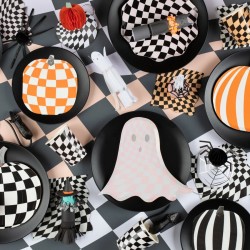 16 Serviettes Citrouille Mod Pattern. n°7