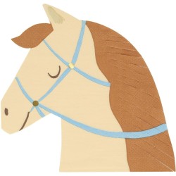 16 Serviettes Equitation. n°1
