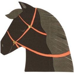 16 Serviettes Equitation. n°3