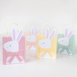 8 Sacs Cadeaux Pastel Happy Easter. n1