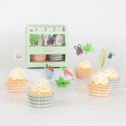Kit Cupcakes 24 Caissettes Happy Easter. n2