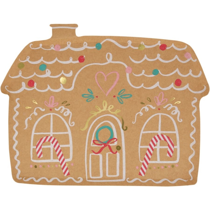 8 Assiettes Maison Pain d Épices 