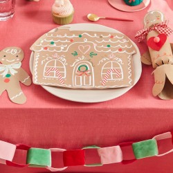 8 Assiettes Maison Pain d Épices. n°2
