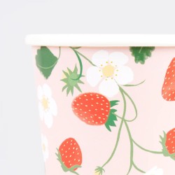 8 Gobelets Fraise. n1