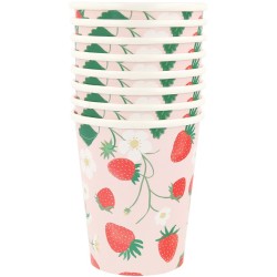 8 Gobelets Fraise. n2