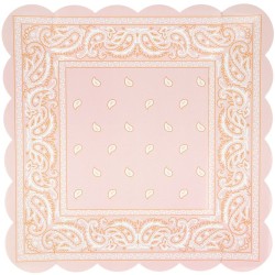 8 Assiettes Western Bandanas. n4