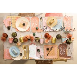 8 Assiettes Western Bandanas. n7