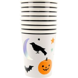 8 Gobelets Halloween. n1