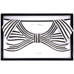 Guirlande Noeud Ray Noir et Blanc. n3