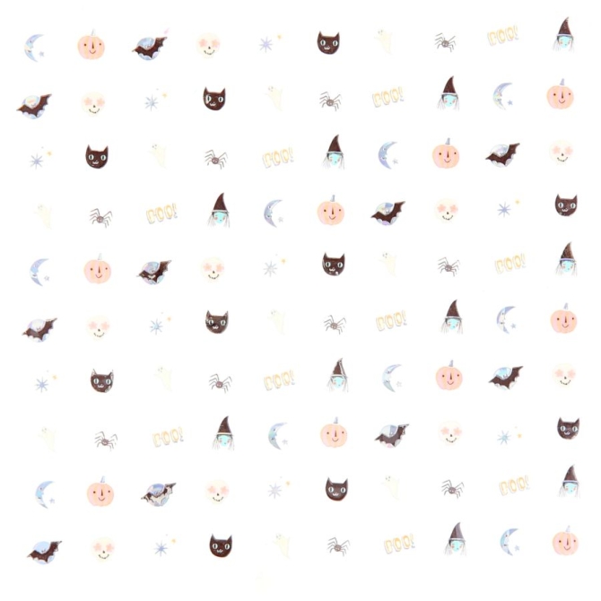 200 Stickers Ongles Halloween 