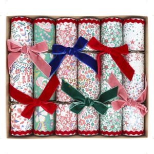 6 Crackers Liberty Noeud en Velours – sans pétard