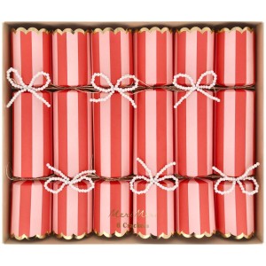 6 Crackers Liberty Noeuds Perles – sans pétard