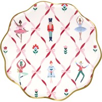 8 Assiettes Ballet Casse-Noisette