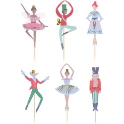 Kit 24 Caissettes et Dcorations Ballet Casse-Noisette. n1