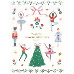 Set de 10 Feuilles de Tatouages Ballet Casse-Noisette. n°1