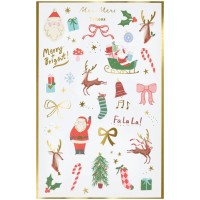 Set de 2 Planches de Tatouages  Nol