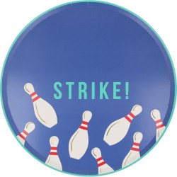 8 Assiettes Bowling. n�3