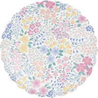 Contient : 1 x 8 Assiettes Cottage Garden
