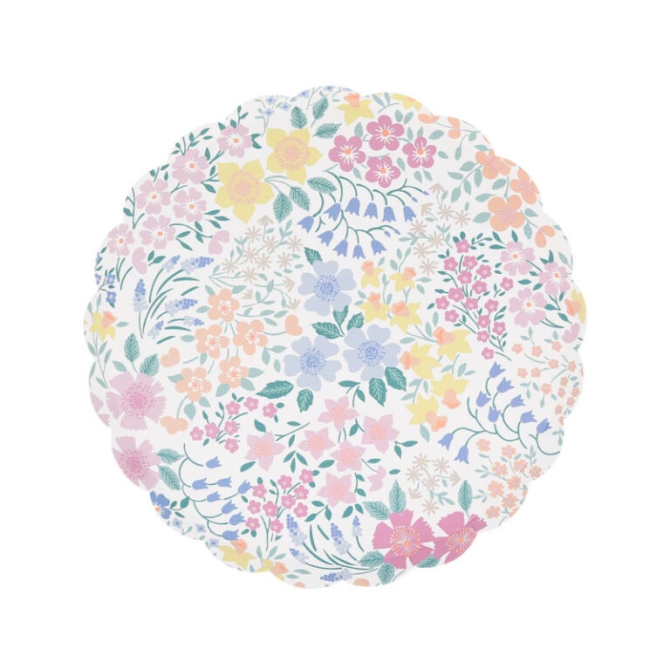 8 Petites Assiettes Cottage Garden 