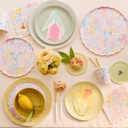 8 Gobelets  Cottage Garden. n�3