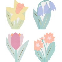 16 Serviettes Spring Flower Cottage Garden