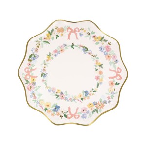 8 Petites Assiettes Floral