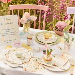 8 Petites Assiettes Floral. n°2