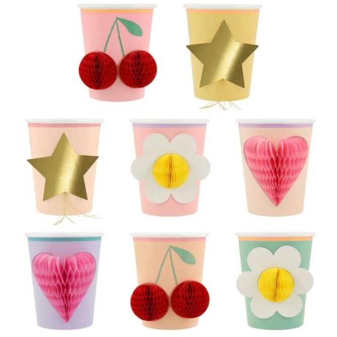 8 Gobelets Icons 