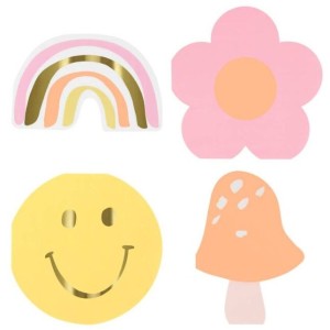 16 Serviettes Happy Icons