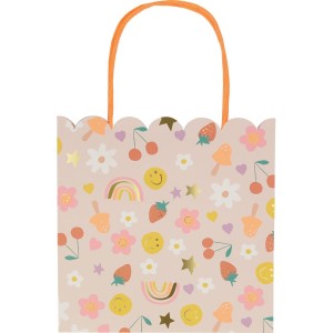 8 Sacs Cadeaux Happy Icons
