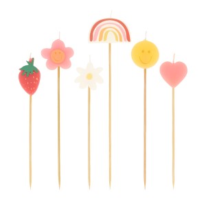 6 Bougies Happy Icons