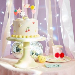 6 Bougies Happy Icons. n�3