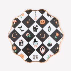 Bo�te � f�te Patchwork Halloween. n�1