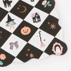 16 Serviettes Patchwork Halloween. n°1