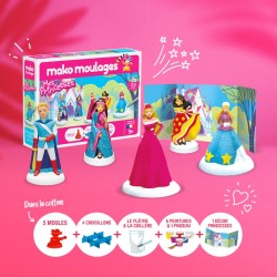 Kit Créatif 5 Moules Mes Princesses - Mako Moulages. n°3