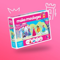 Kit Créatif 5 Moules Mes Princesses - Mako Moulages. n°4