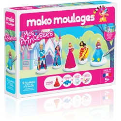 Kit Cratif 5 Moules Mes Princesses - Mako Moulages. n5