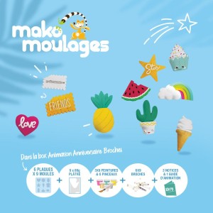 Cadeau anniversaire enfant créatif et ludique - mako moulages – Mako  moulages