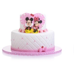 2 Figurines Dco Mickey et Minnie 2D. n4