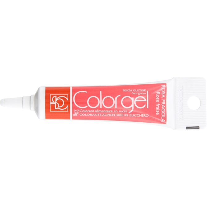 Colorgel alimentaire Rose Fraise 