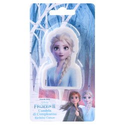 Bougie  piquer Elsa Reine des Neiges. n2