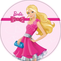 Disque en azyme Barbie Strass. n3