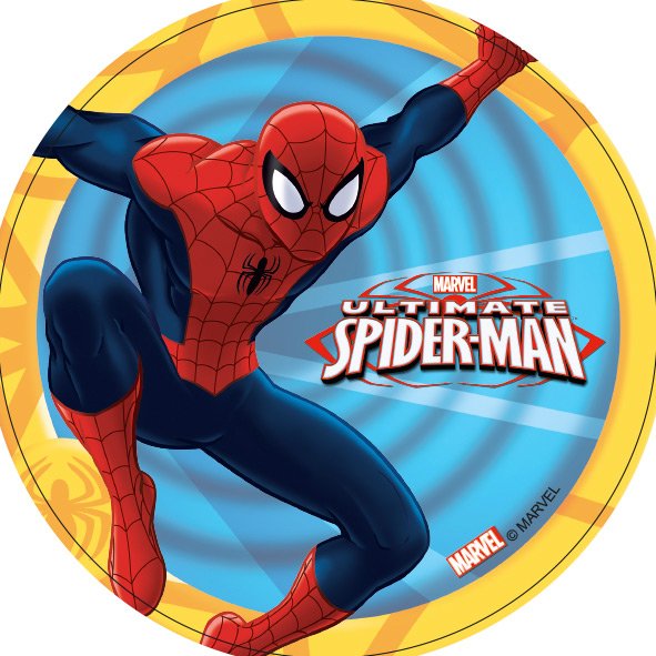 Petit Disque Azyme Spiderman 